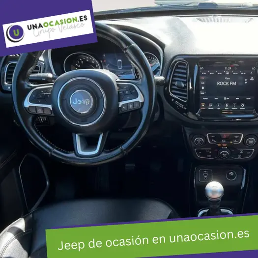 Interior de Jeep de ocasión